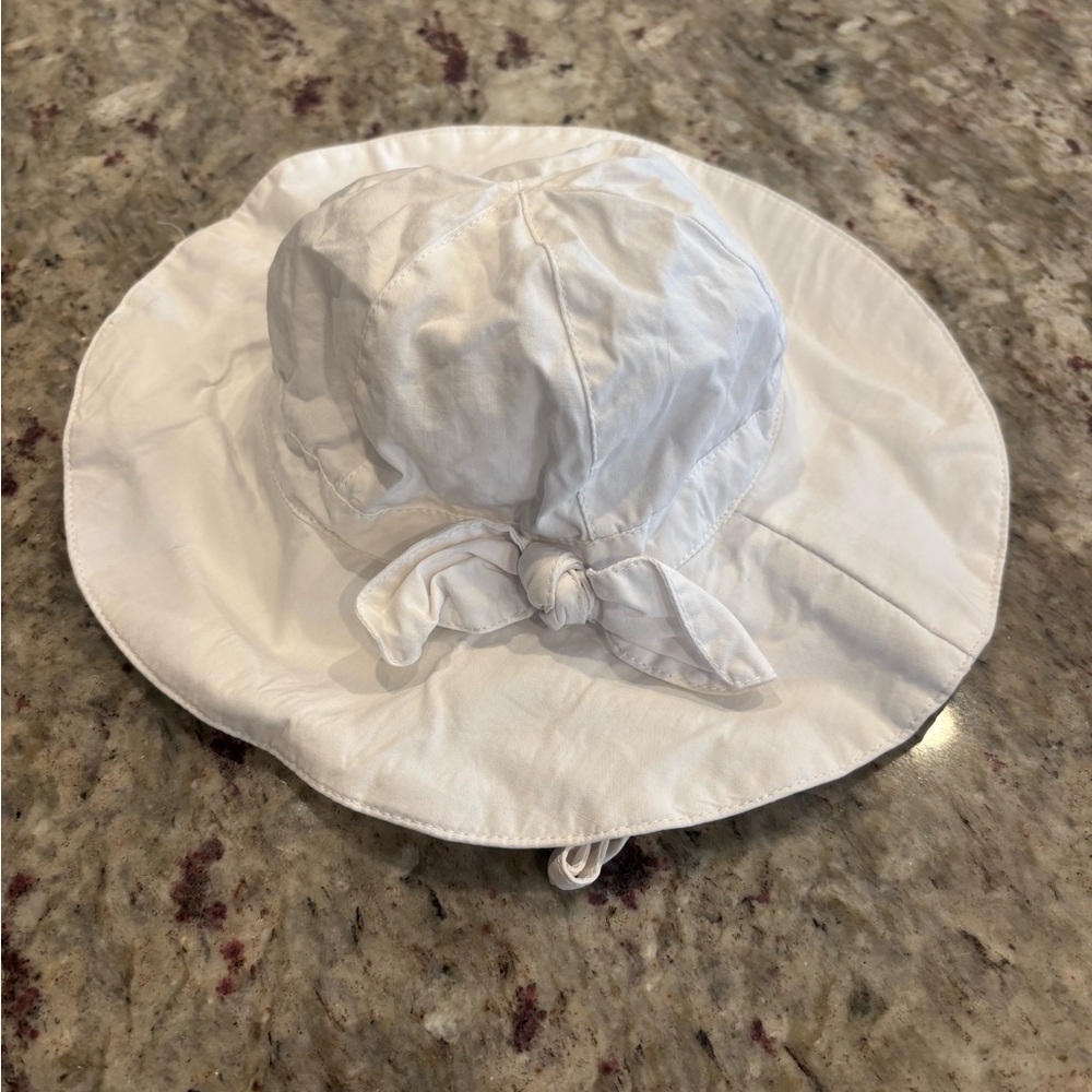 Infant White Sun Hat